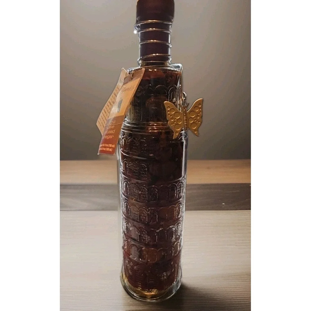 Shonfeld's Decorative Chili Infused Vinegar Bottle With Charm 12